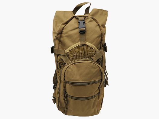 Zaino Royal tattico in nylon con tasca porta camelback