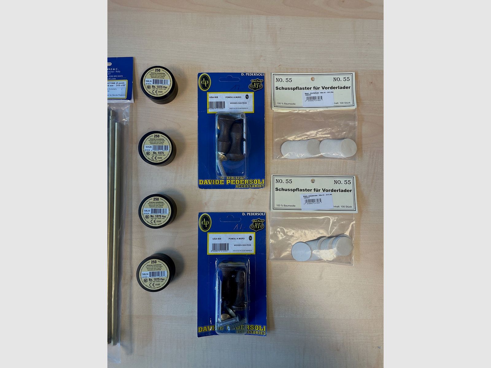 Accessoires pour fusils à chargement par la bouche (poudre noire)