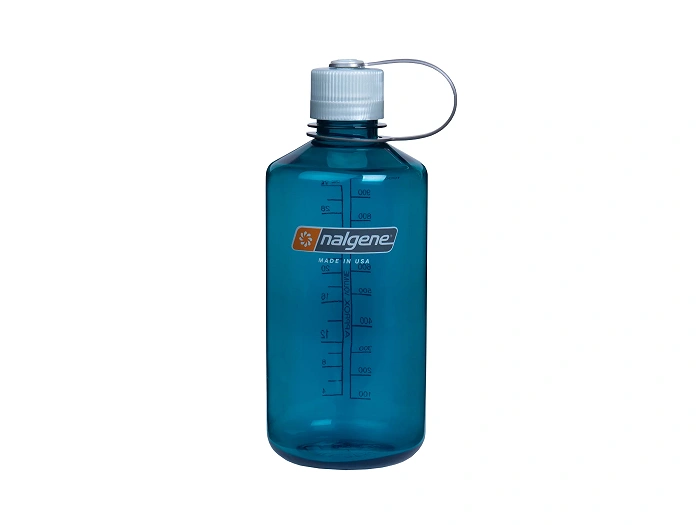 Butelka Nalgene Narrow Mouth 1 l turkusowa z wąskim wlewem, zdjęcie 1 z 4