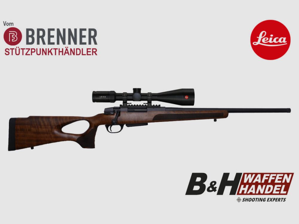Brenner Komplettpaket: Brenner BR20 Lochschaft mit Leica Amplus BR-20