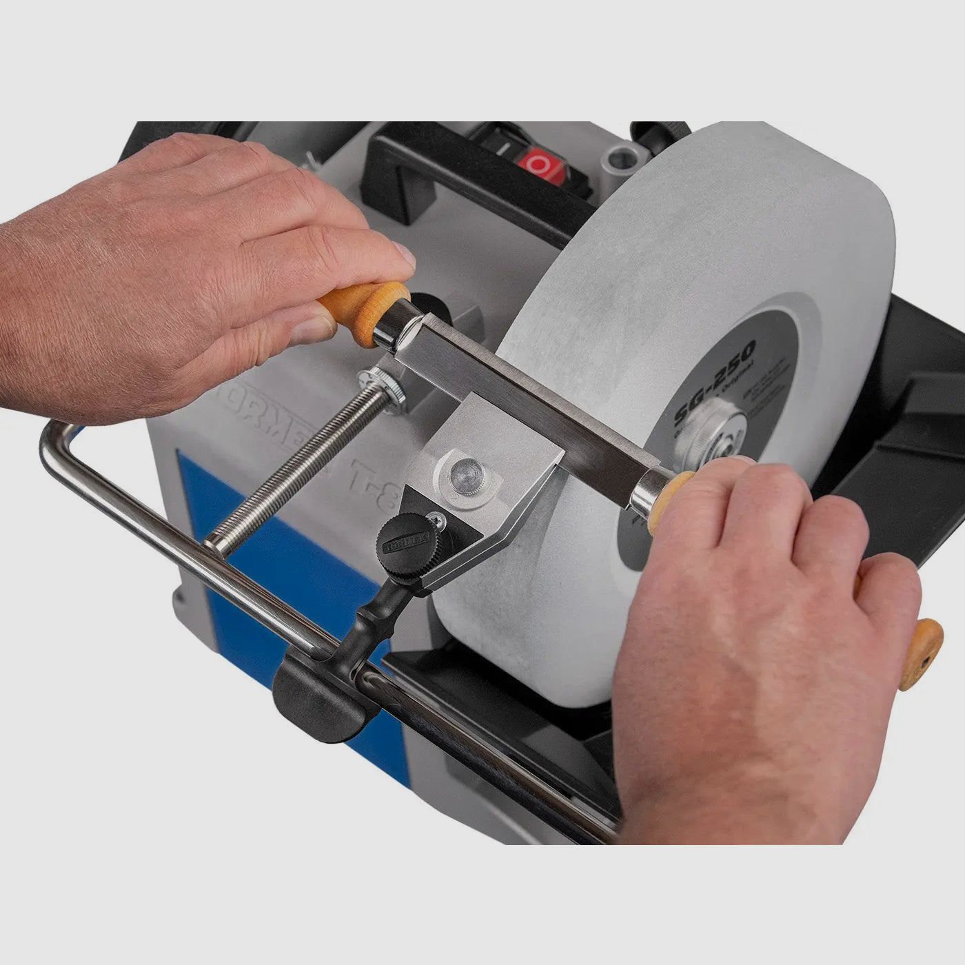 Tormek Zentrierende Vorrichtung für Messer