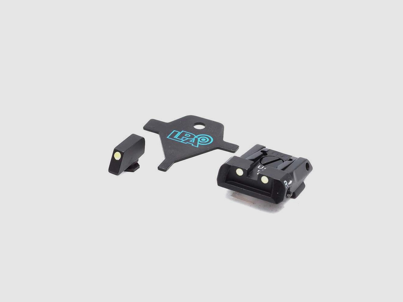 LPA SPL16GL para Glock con puntos luminiscentes, imagen 1 de 3