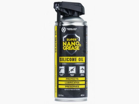 Siliconenolie voor wapens spray Super Nano Grease Gun Oil 200 ml art. 502489