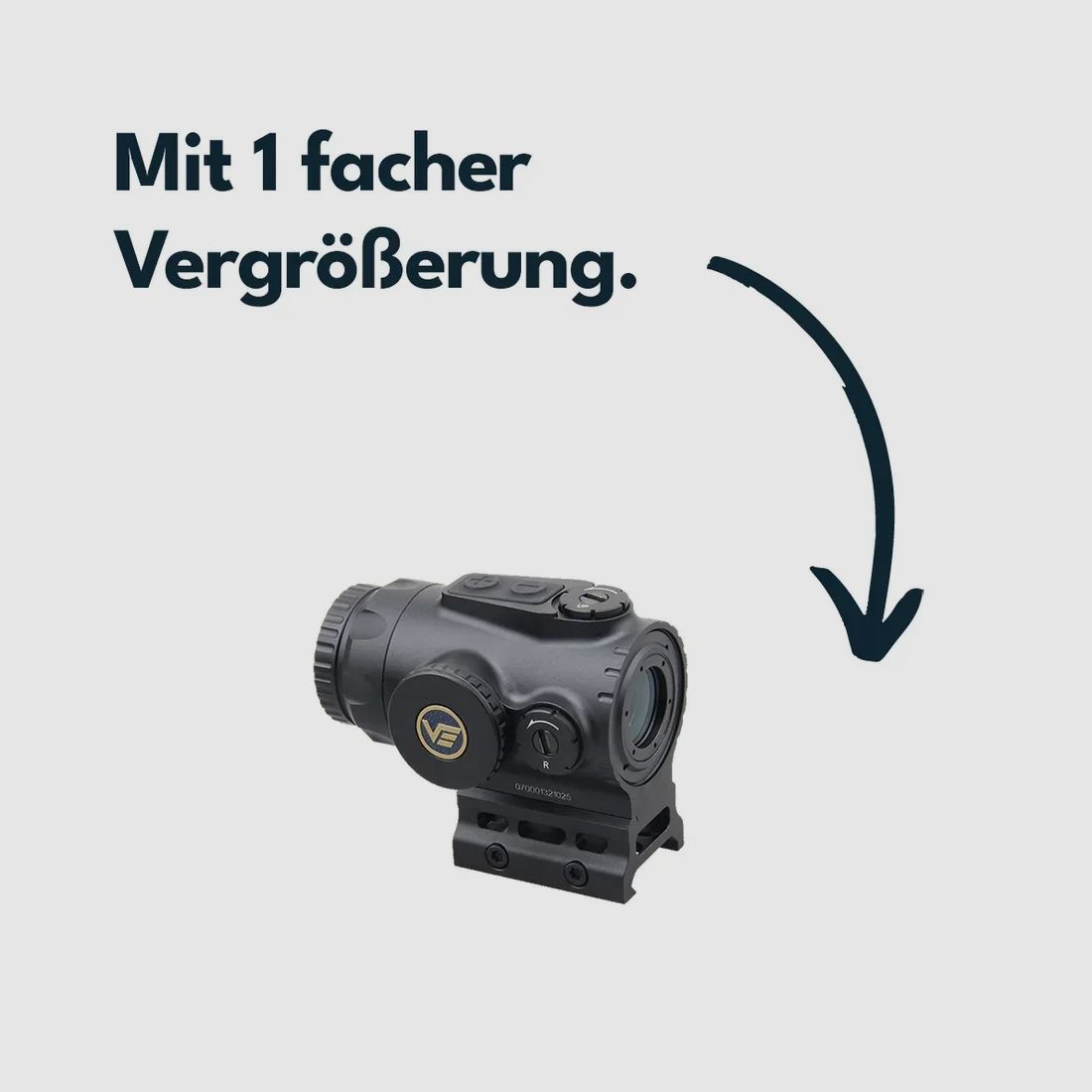 Vector Optics SCPS-M01 Paragon 1x16 Micro Prism Scope