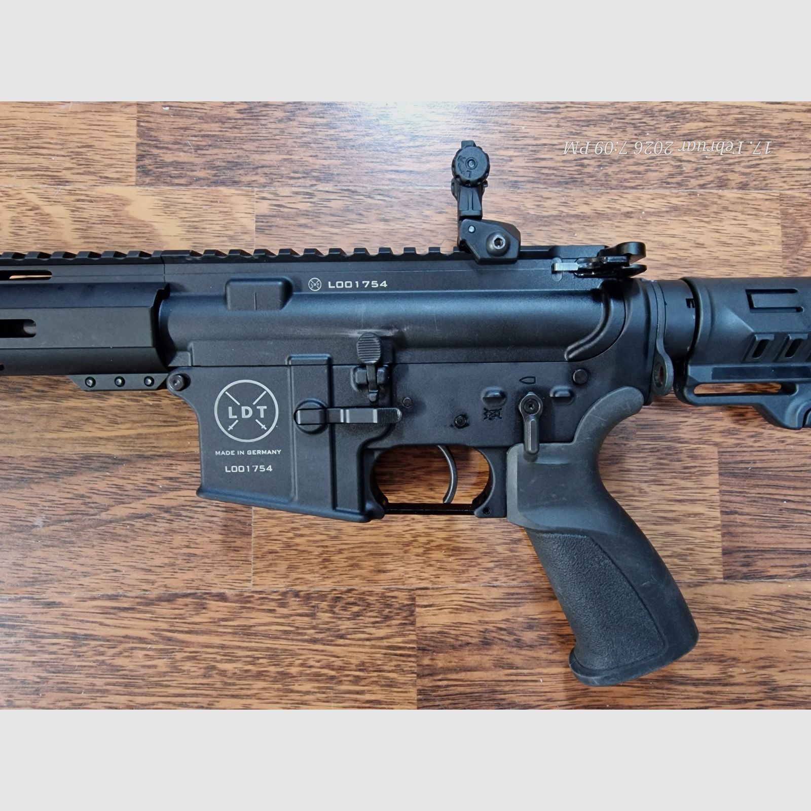 Lux Def Tec (LDT) L5 AR15 Selbstladebüchse 16,75" Lauflänge in .223Rem, Gelegenheit vor Saisonbeginn