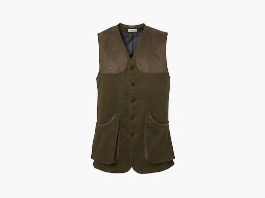 Chevalier Preston Moleskin Shooting Vest Men, forest green