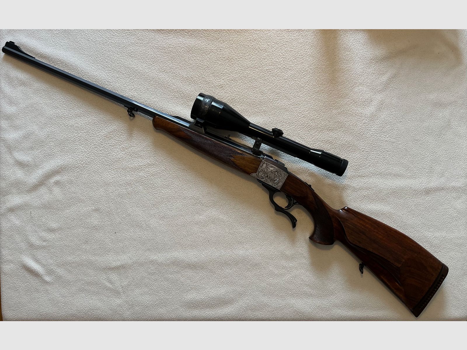 Heym Ruger Blockbüchse Nr. 1, HR 38 G de Luxe, 8 x 68 S