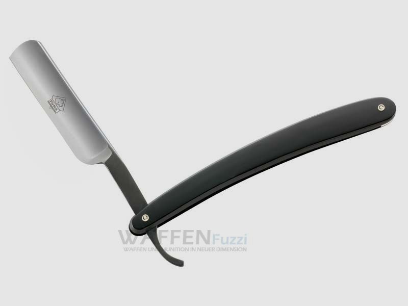 Puma Rasiermesser schwarz aus Carbonstahl