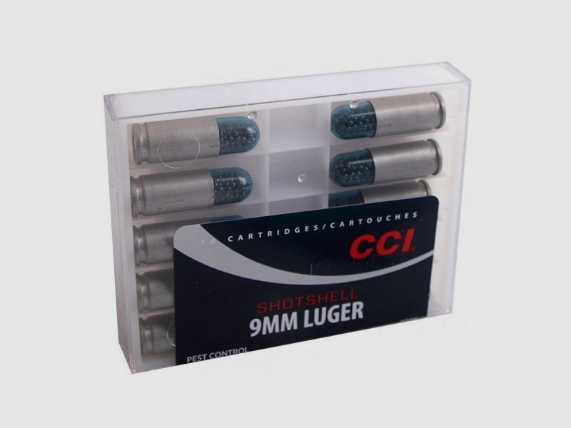 CCI CARTUCCE A PALLINI #12 - 9MM LUGER - 10 COLPI