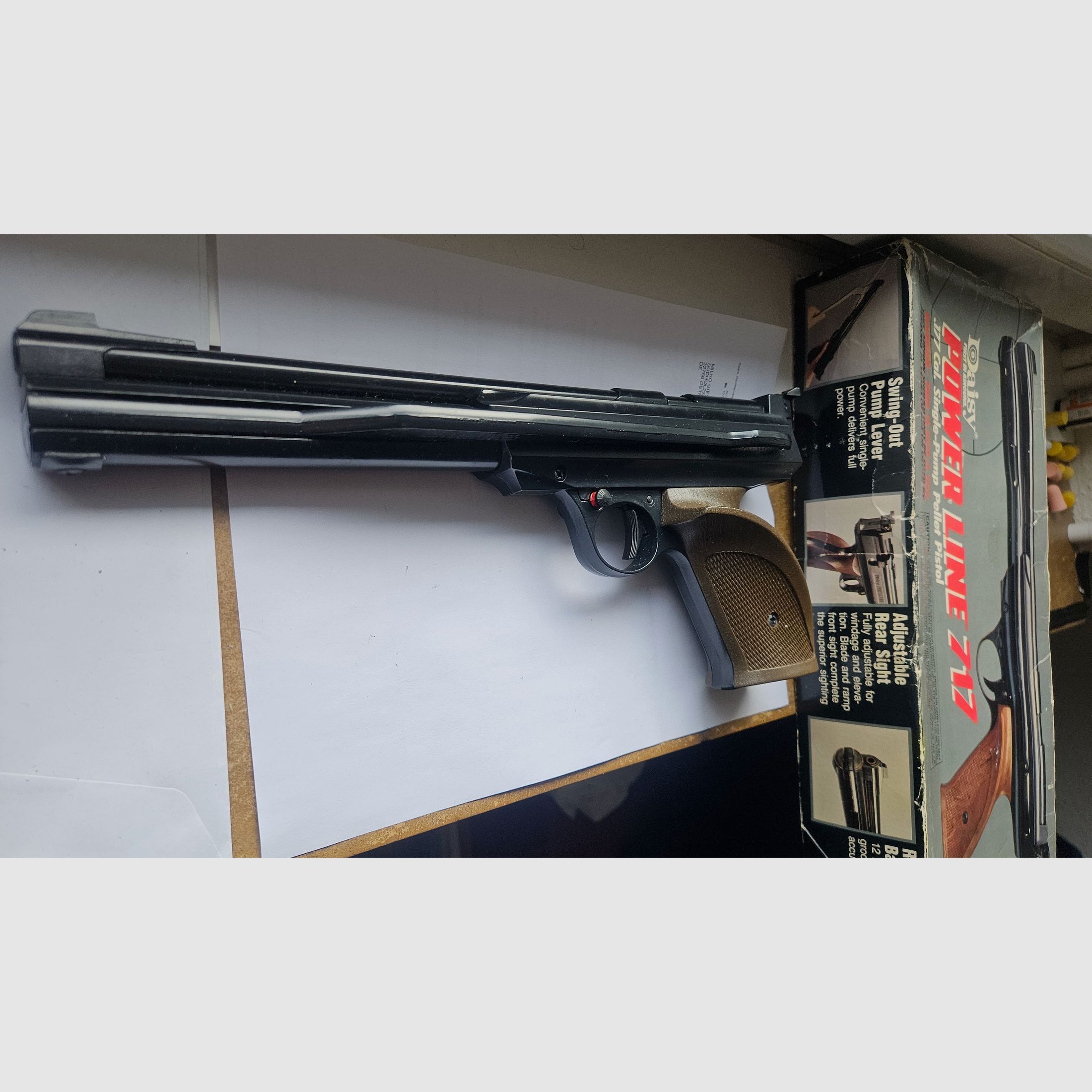 Luftpistole Daisy Power Line 717 4,5mm F-Zeichen Seitenspanner