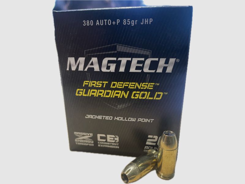 MAGTECH FIRST DEFENSE GUARDIAN GOLD 9MM KURZ/.380AUTO - 85GRS. - 20 SCHUSS