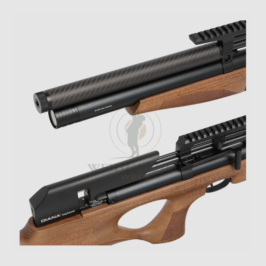 Diana Skyhawk Wood | 5,5mm | 45J | Mag. 9 strzałów, zdjęcie 3 z 5