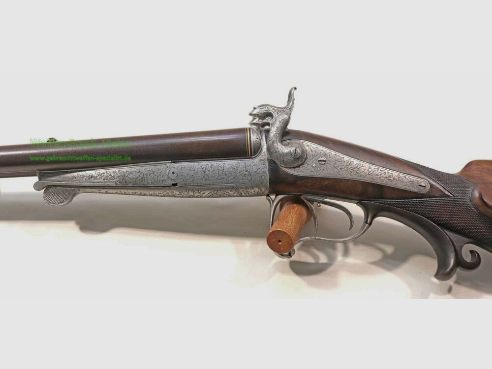 Sharpening - Hannover ignition double rifle