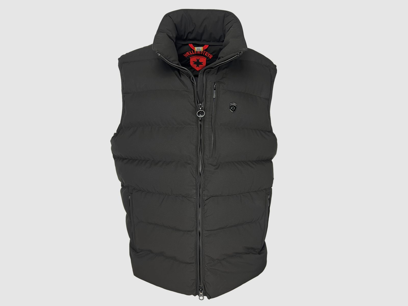 WELLENSTEYN Blackbird Men Short Vest Schwarz