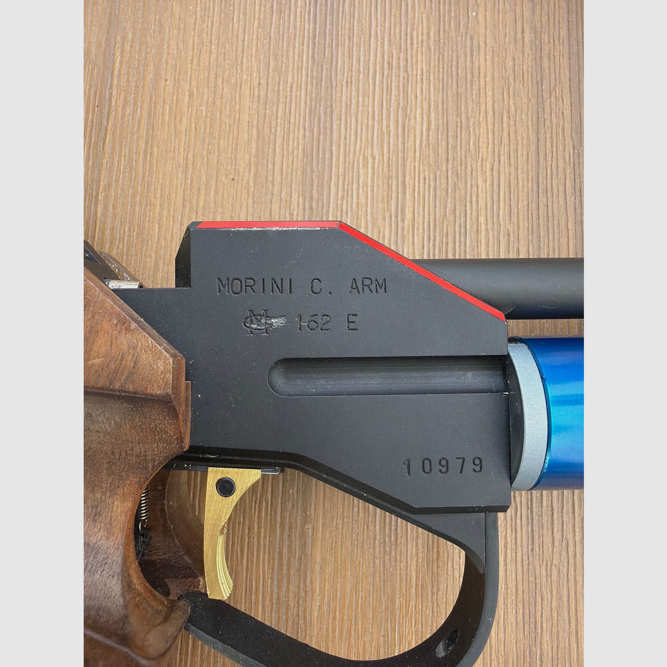 Morini 162E Match air pistol with electric trigger
