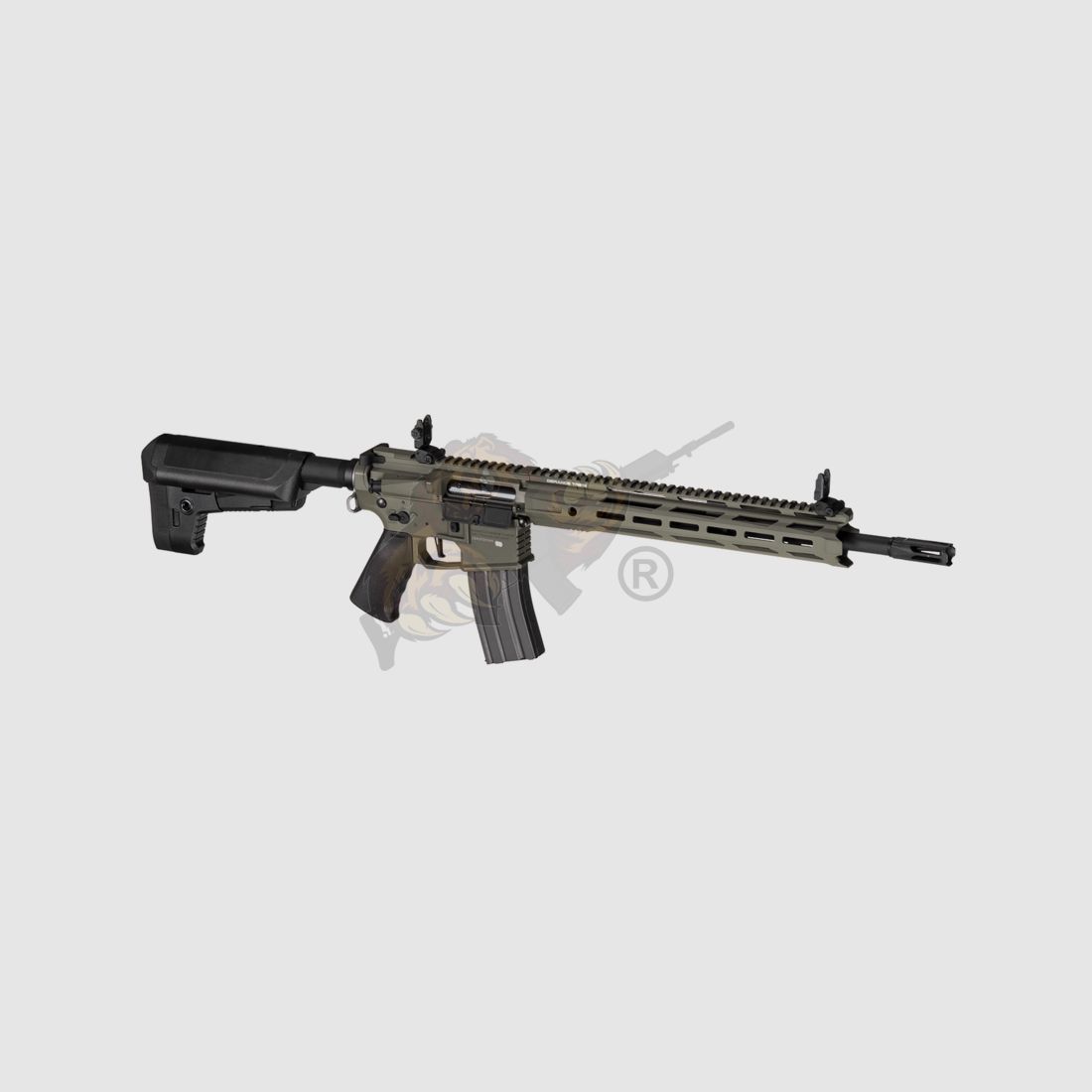 Trident Mk2 SPR-M in Foliage Green Airsoft Frei ab 18 - S-AEG -F- (Krytac)