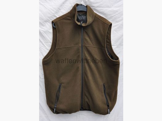 Overhues Hubertus Fleece-Gilet reversibile taglia 54