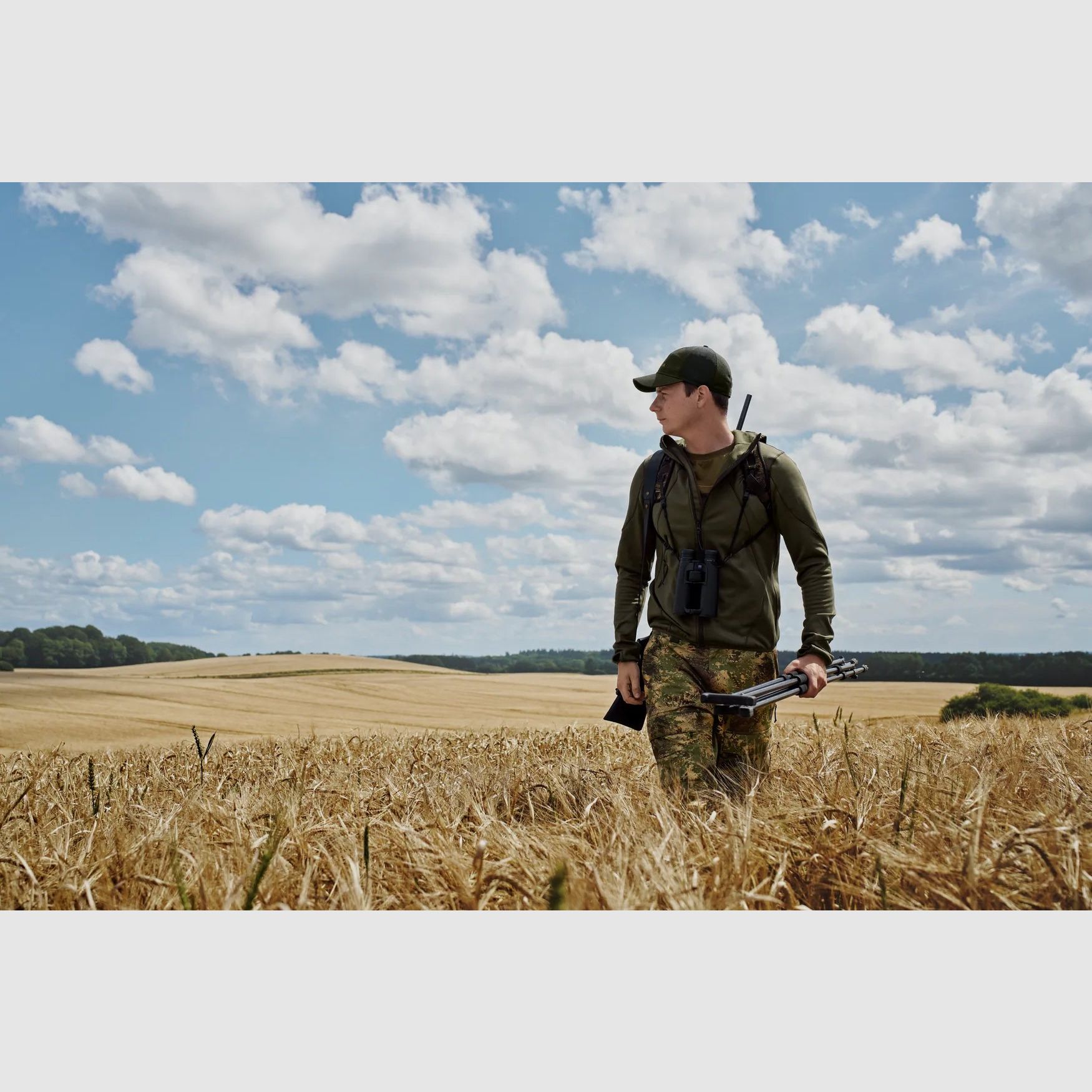 Härkila Deer Stalker Fleece Giacca con cappuccio