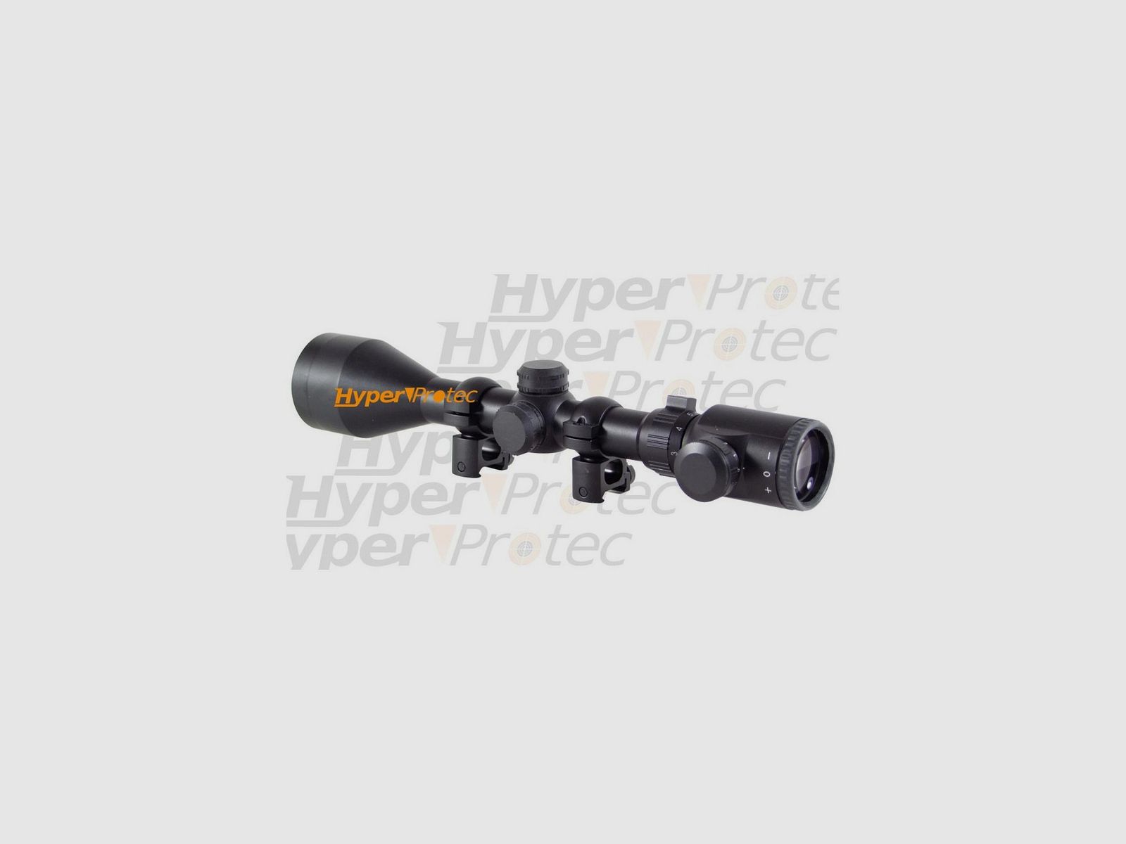 Ottica da puntamento ASG AIRSOFT 3-9x50E con reticolo illuminato rosso (22 mm)