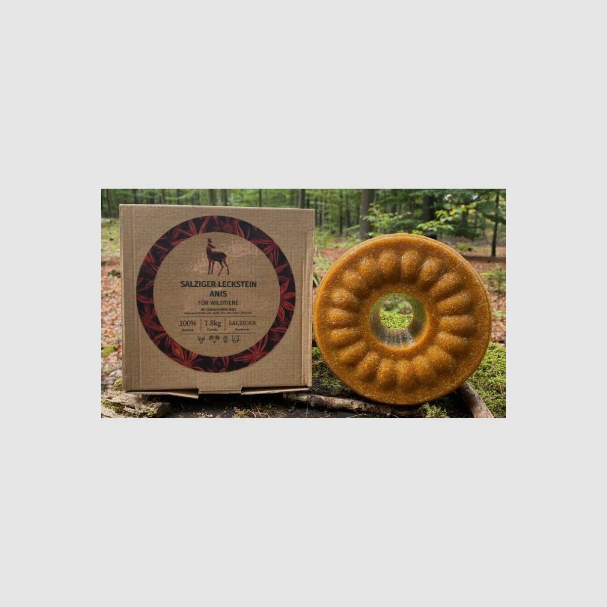 WILDLUTSCHER Zoutlik met gemalen maïs en anijs