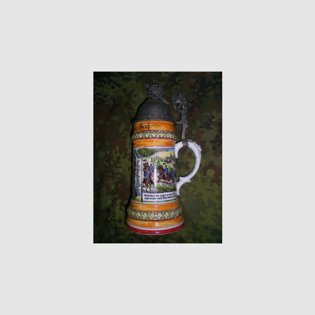 -- Militaire reservistenbeker replica - Artillerie -