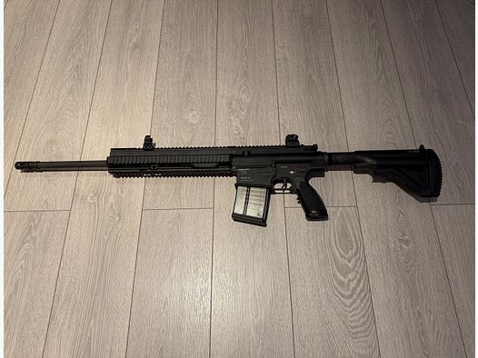 HK 417 D mit 20 Zoll Lauf Kit wie Neu 
