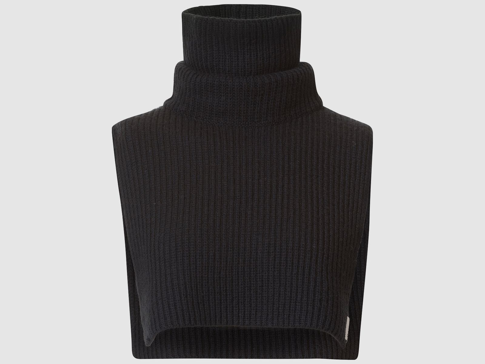 Bergans Knitted Neck Warmer Dark Shadow Grey One Size