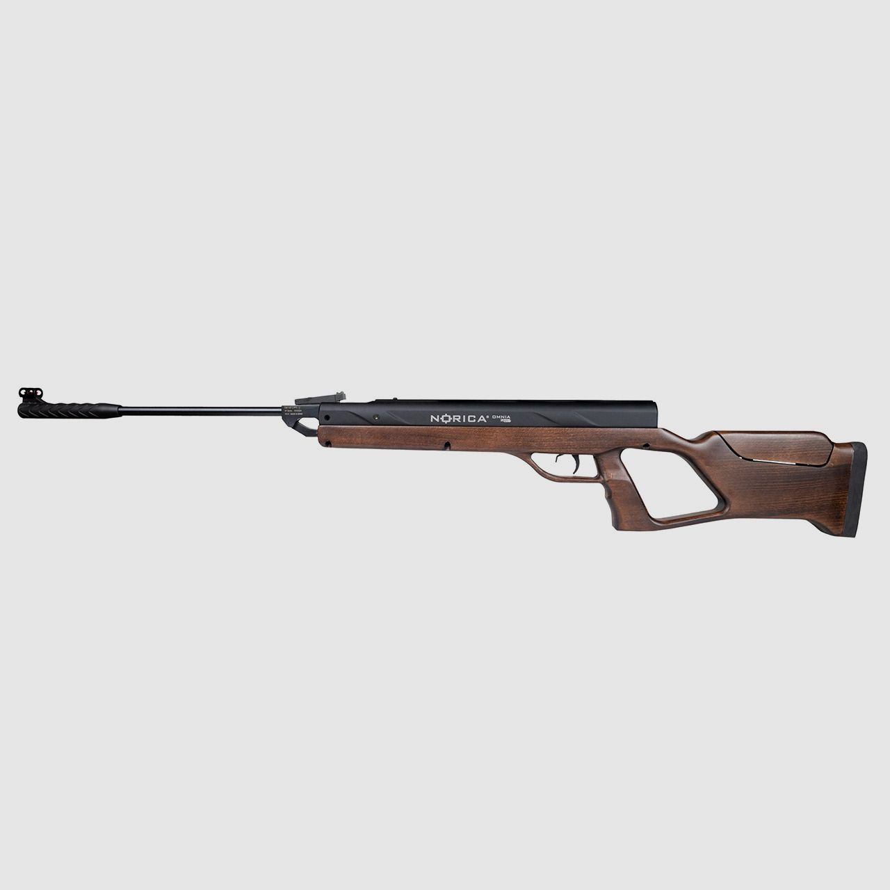 Knicklauf Luftgewehr Norica Omnia ZRS Luxe Buchenholzschaft prellschlagfrei Kaliber 4,5 mm (P18)