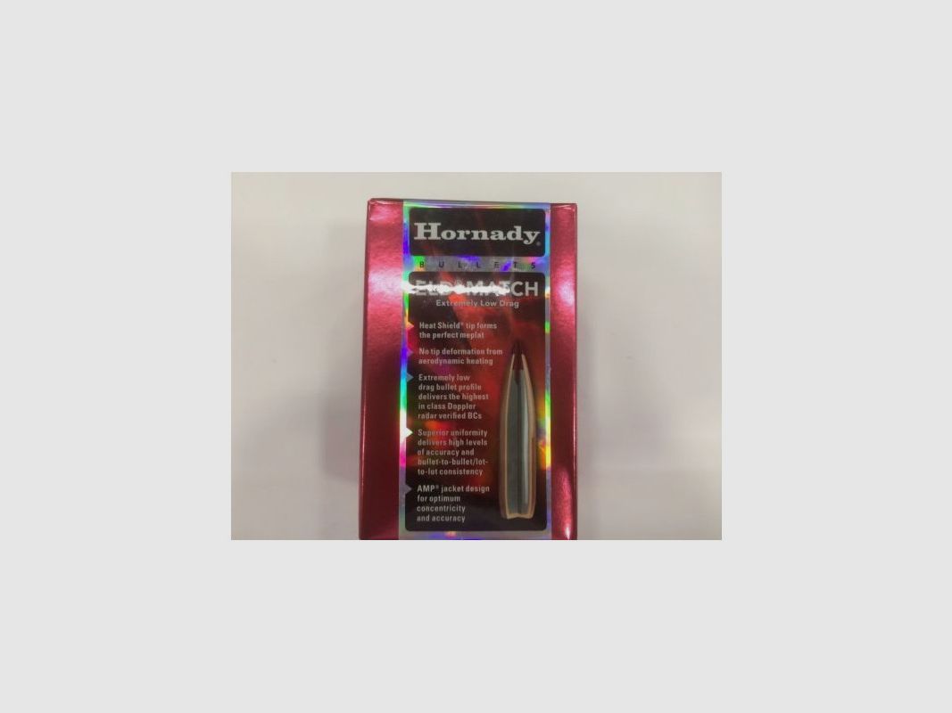 HORNADY GESCHOSSE CAL30 ELD MATCH 178GR, Bild 2 von 4