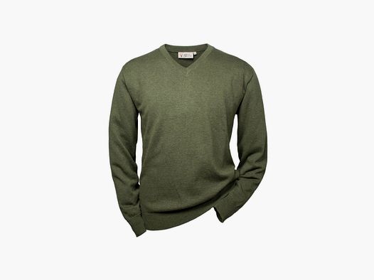 HUBERTUS Pullover Collo a V Oliva