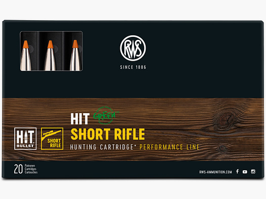 RWS 8x57IS HIT 10,4g ShortRifle Bleifrei