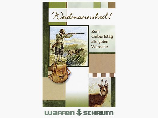Fritzmann Geburtstags Karte Jagd