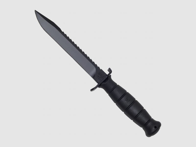 Glock Feldmesser mit Säge - Schwarz