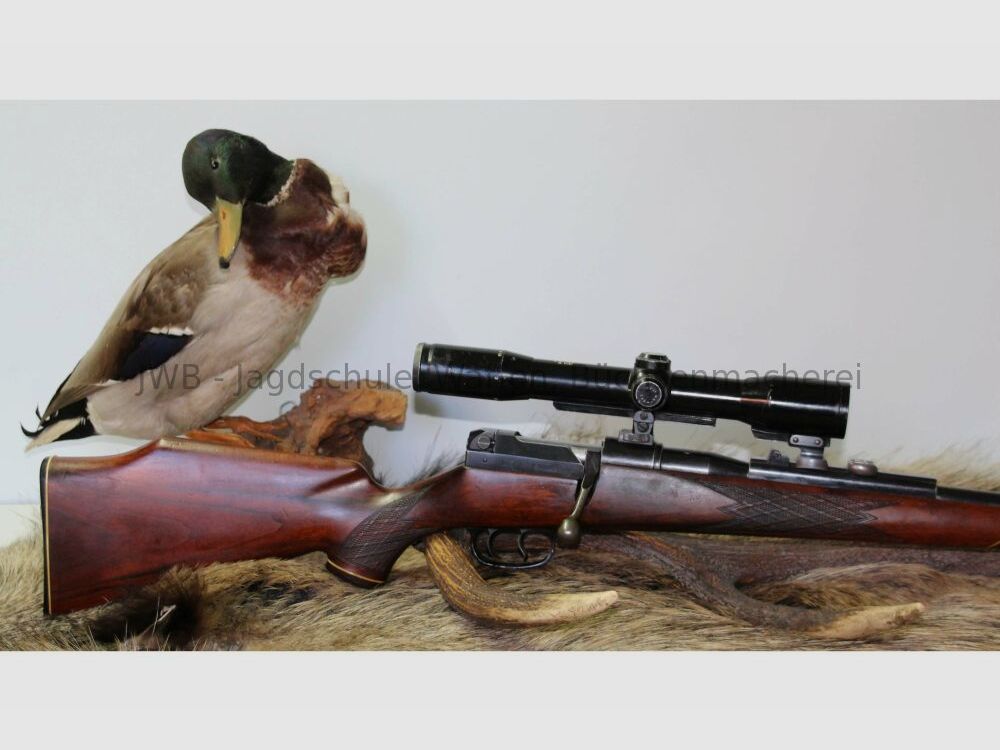 Mauser 66 with variable scope 7x64