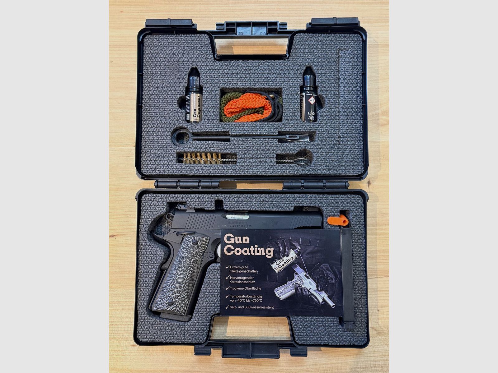 Messerschmitt ME 1911 / PC9 Cal. 9mm Luger - como NUEVO