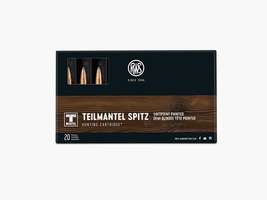 RWS TM Spitz 100grs 20St .243Win