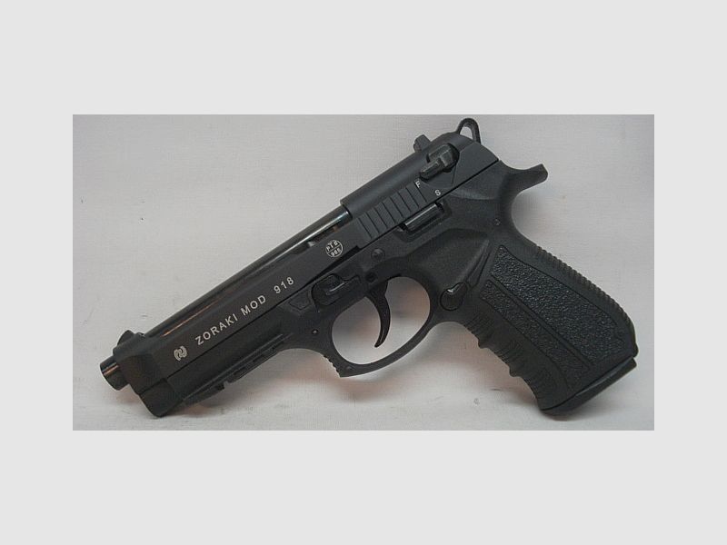 Zoraki 918 Kal.9mm P.A.K.Black - für 18 Schuss