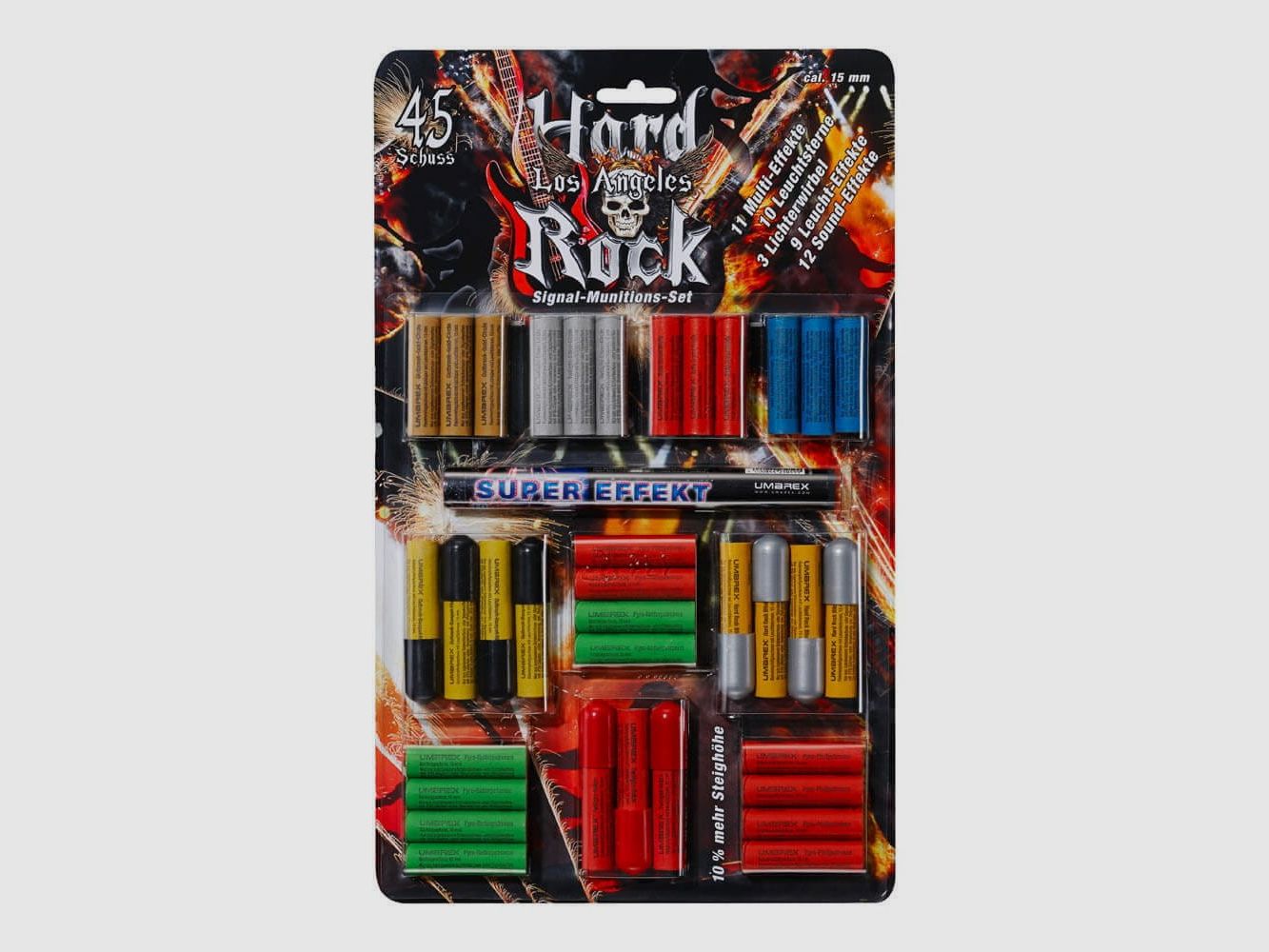 Umarex Hard Rock Los Angeles Zestaw efektów sygnalizacyjnych - 45-elementowy