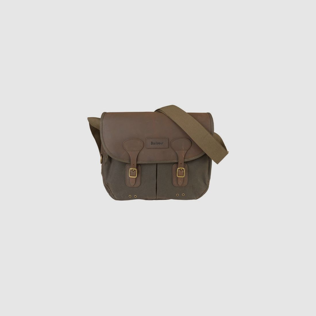 Borsa Barbour in pelle cerata Tarras