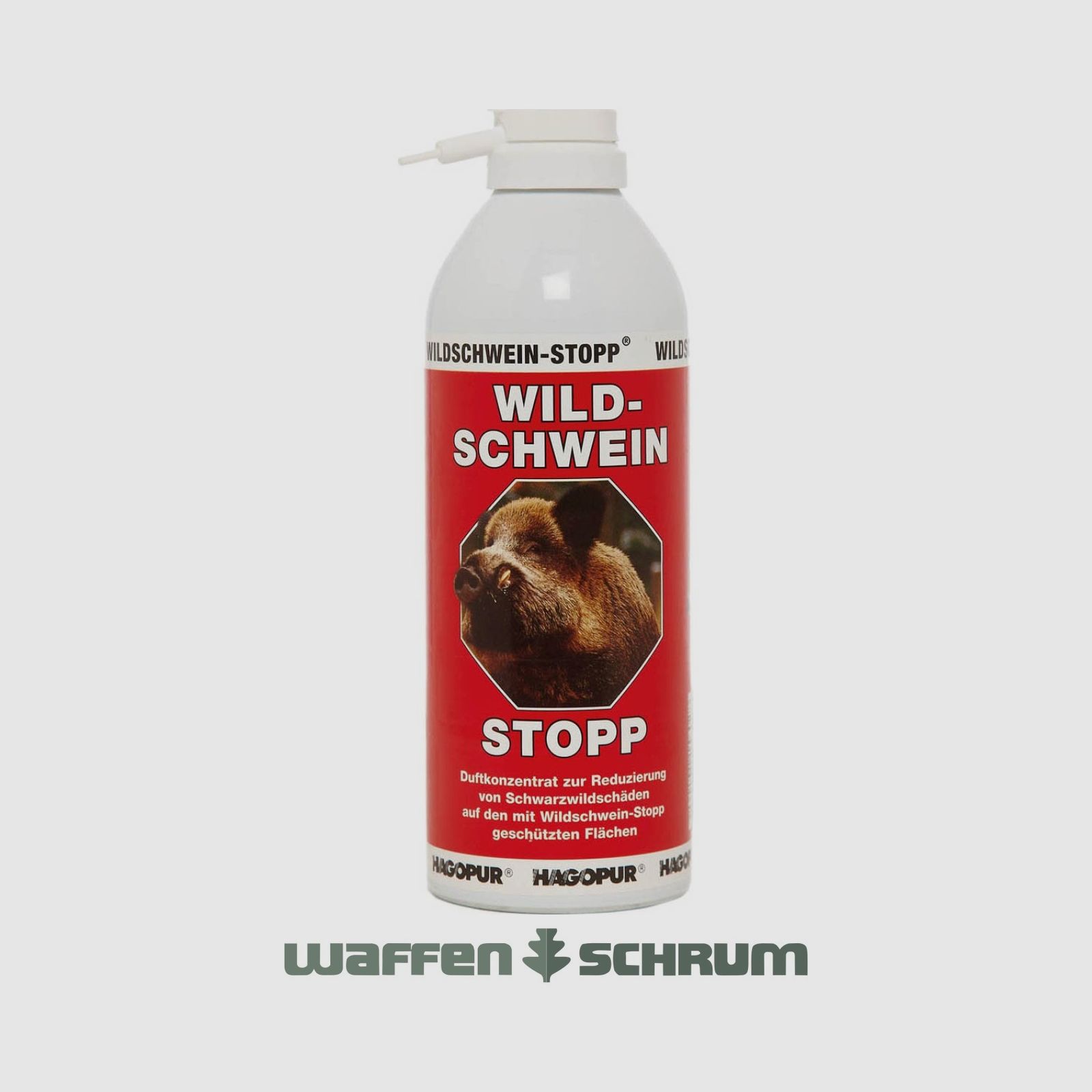 Hagopur Wildschweinstopp / 400ml / rot