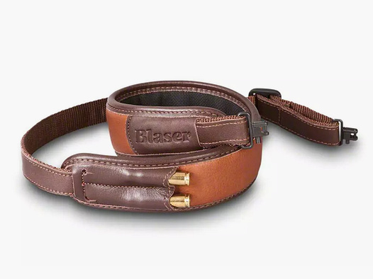 BLASER - Sangle de fusil en cuir marron