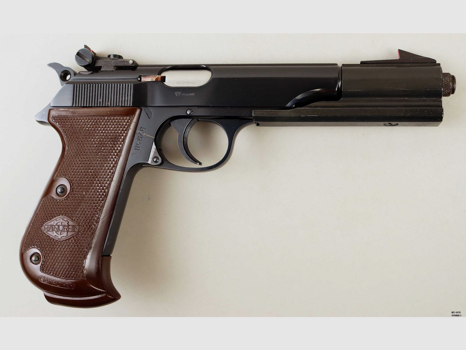 Pistola Manurhin mod. Sport cal. 22 lr. matr. 57948L, immagine 3 di 9