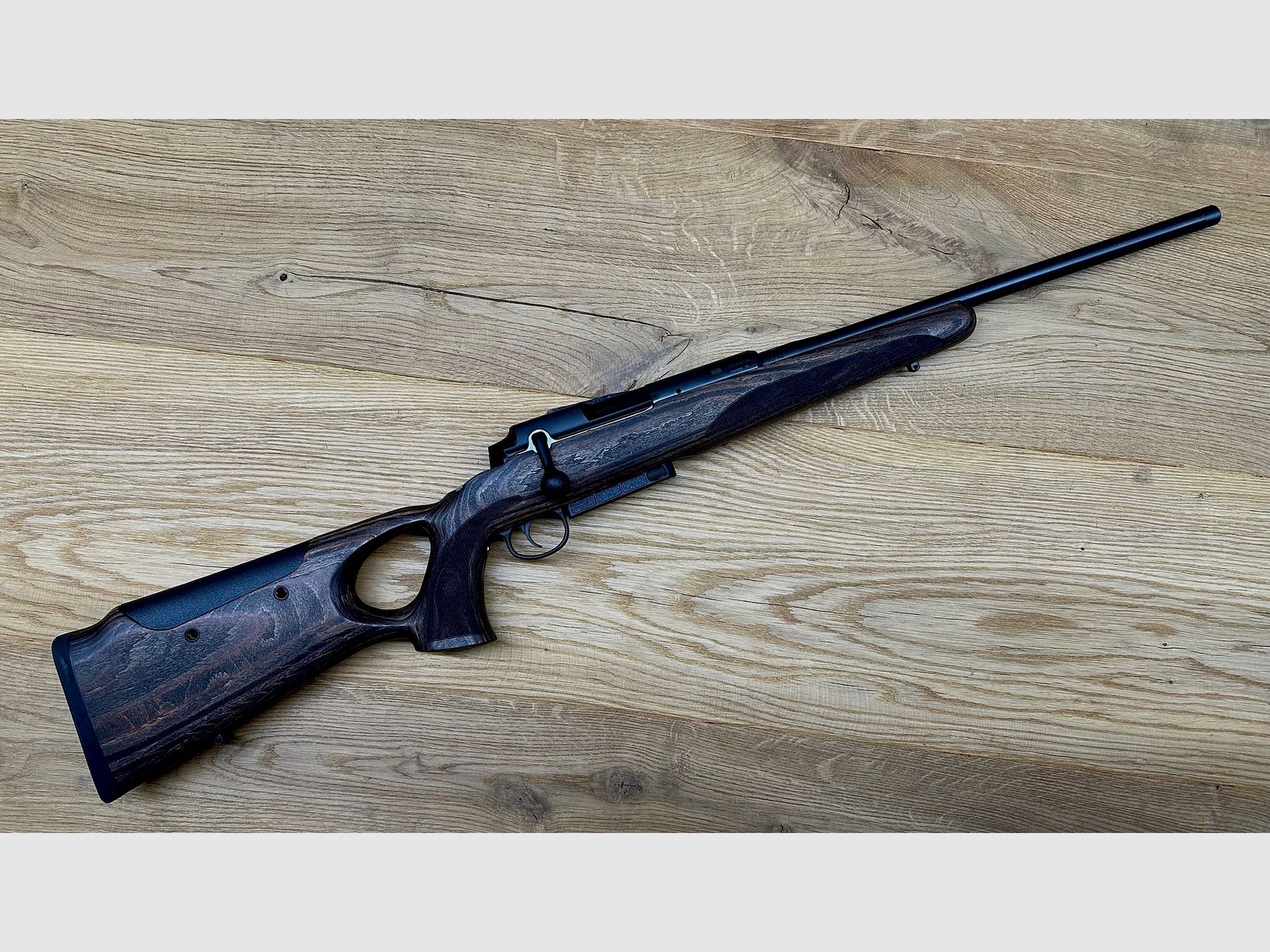 Mauser 25 Max / Schichtholz-Lochschaft / verstellbarer Schaftrücken / .308 Win / LL 51 cm / M15x1