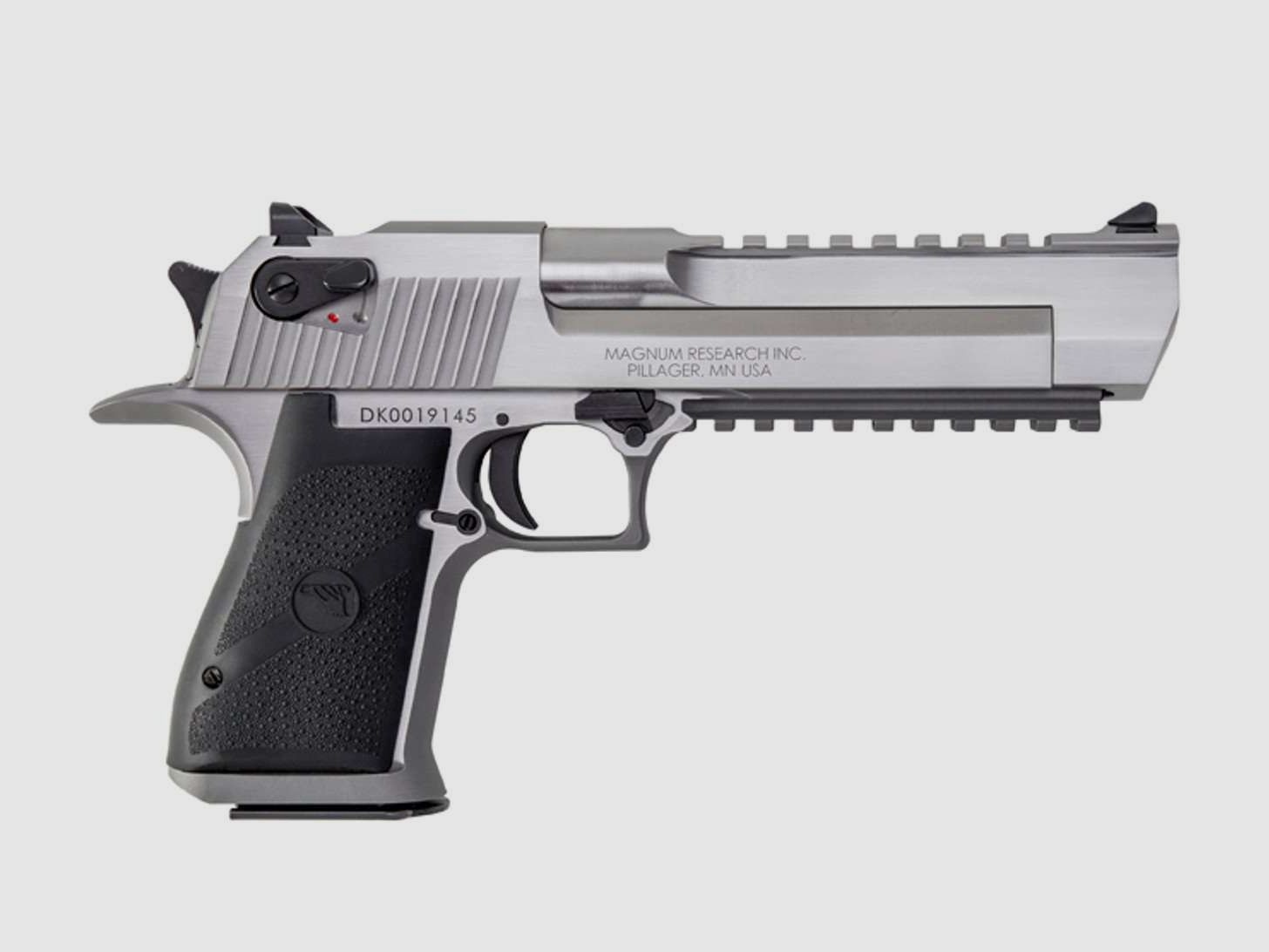 Magnum Research Pistole Desert Eagle 6″ verchromt Integral Kal.50 A.E., Bild 1 von 2