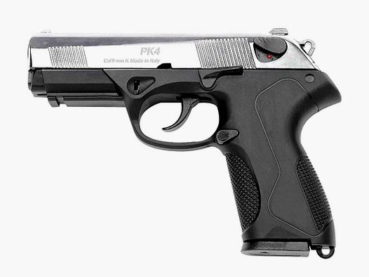Pistola Chiappa PK4 bicolore nero/nickel 9 mm a salve