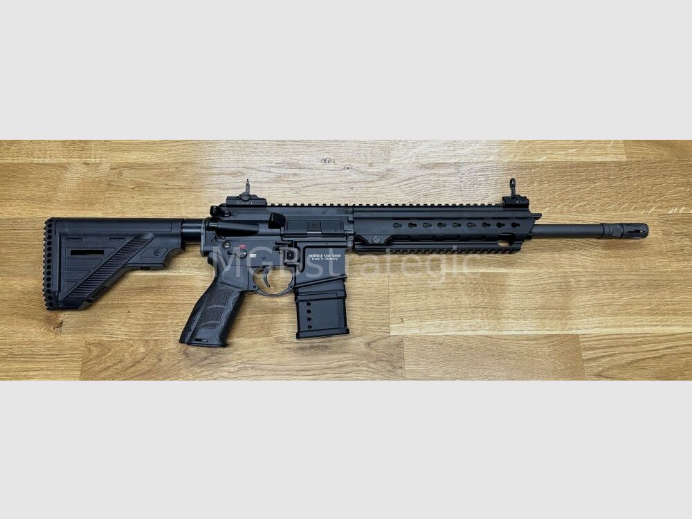 Heckler & Koch MR223 A3 Slim-Line 14,5" Lauf - halbautom. Büchse .223Rem Mündungsfeuerdämpfer mit Schalldämpfer Schnittstelle - zivile Version HK416 / G95K / G38 / mit Upgrades