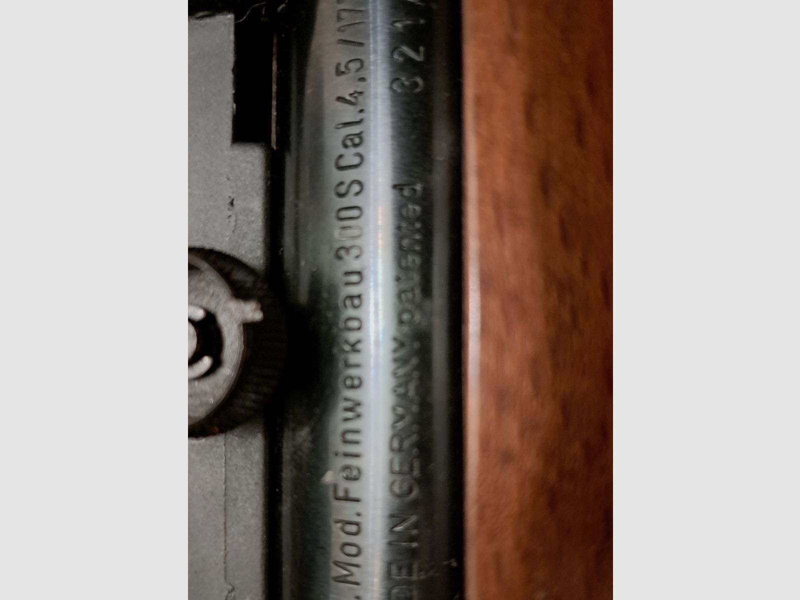 Verkaufe Luftgewehr. Erbwaffe 