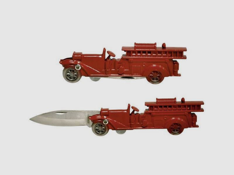 Feuerwehrklappmesser Oldtimer Messer