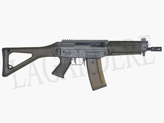 SAN SWISS ARMS SG 553-1 SB AUTO RAIL GRÜN ROT (AUTOMATISCHES STURMGEWEHR)