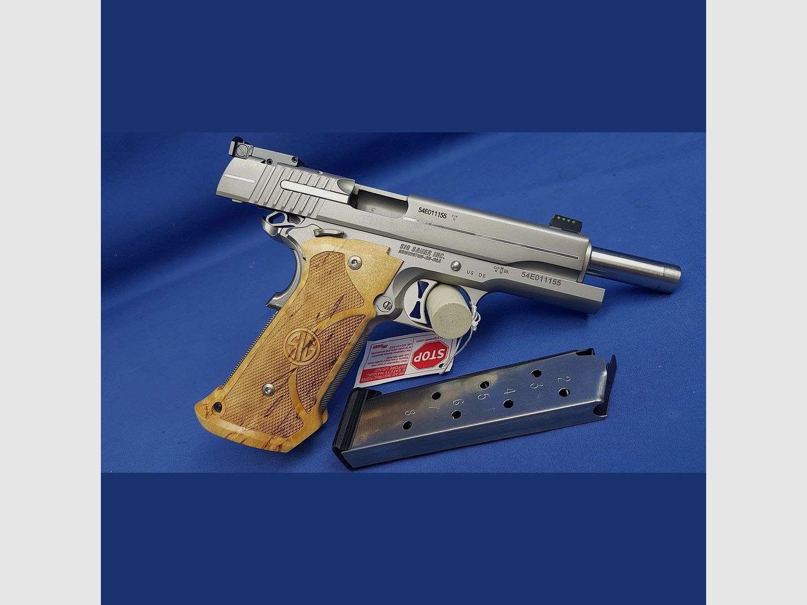 Sig Sauer 1911 Stainless Supertarget, Kal.45ACP, Bild 2 von 7